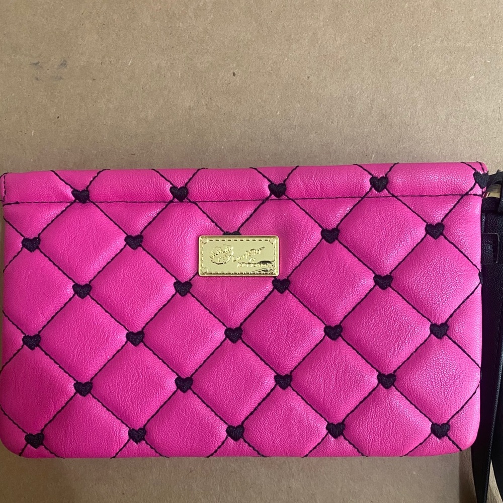 BRAND NEW Betsey Johnson Clutch